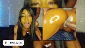 'MAKING my Ebony Step-sister's Juicy Pussy&#x1F32E;&#xFE0F; GUSH as loud as She Can Scream'
