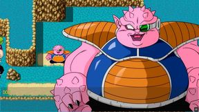 bulma adventure 3 - gallery show [dragon ball hentai game parody] ep.4 dodoria cum on her face after a great titjob