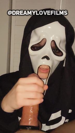 Ghostface gives KILLER Handjobs �� #doublehandjob - CLICK ON PROFILE FOR FULL LENGHT VIDEOS :D