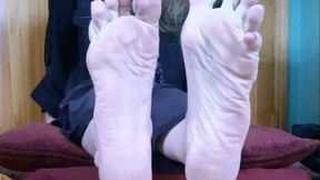 CURLING TOES AND SOLES