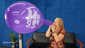 Sable Blow to Pop LoonerLanding Balloons B2P 4K (3840x2160)