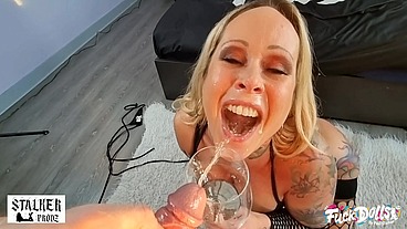 Busty Inked MILF Ashley More Hardcore Anal & first time pissed in mouth and in ass [RELOAD 4K]