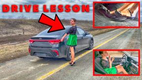 ANASTASIA DRIVING LESSON INSTRUCTOR REAL VIDEO_FULL VIDEO 44 MIN