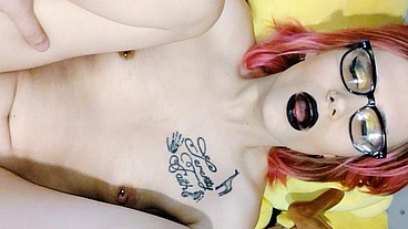 Lucy Amanita POV trying to be quiet while being fucked good