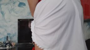 Seconda parte del Nipotino con il cazzo bendato , Sempre sexy porca infermiera