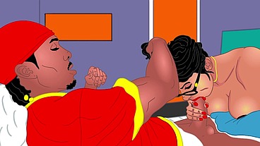 Mia Khalifa loses a bet to Charlie and has to suck and get fucked by his bbc