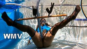 I wanna try some underwater bondage part 1 (WMV)