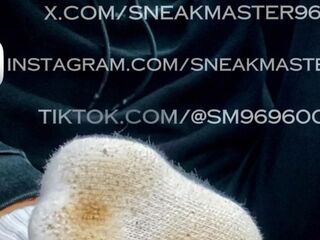 Polish Sneak Master trains his slave in playroom deepthroat smelly socks facefuck twink daddy