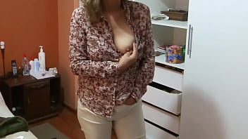 Stepson masturbates at home; I assist until he cumms