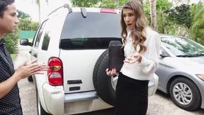 Sexy Milf Insurance Agent Adjusts A Claim
