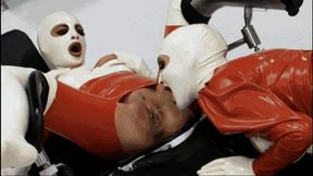 Gyno-piss latex girls and rubber fist fuck - Part 2 of 2