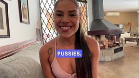 Sizzling Latina Brunette: Deepthroat & Rim Job POV Casting Adventure