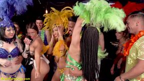 Samba Fuck Party Orgy: Bruna Paz And Ivy Sophia