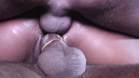 anal double penetration, my neighbor gets fucked copiously by her husband s friend in front of her husband caught in adultery and then the two fuck her in threesome