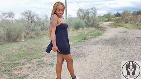 outdoor naked walk ebony publig pussy spread close-ups ass