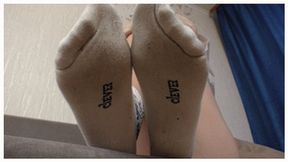 19 yo peach in Tendance boots relaxes sitting on a sofa, fc335x 1080p