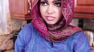 Foreign exchange student Ada Sanchez is really good at sucking my fat cock