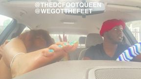 UBER MAN GETS A FOOTJOB VOL 7