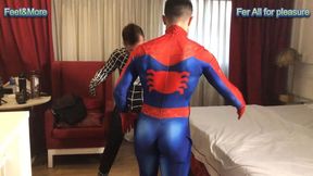 Master Toy vs Spiderman and spiderman symbiotic