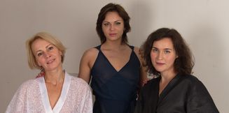 Three MILF's spoil a man with a big penis!