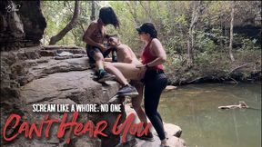 Nara and Duda fucking their slave into the wilds (720 EN-sub)