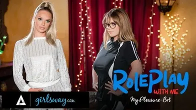 Gabbie Carter Has Her Sex Robot Fantasy Fulfilled with Emma Hix