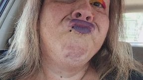 Purple Duck Lips