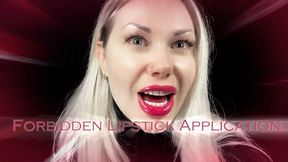 Forbidden Lipstick Application MOV