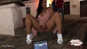 No panties in public, just lots of orgasms and squirt