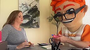 The Porn Dudes Ultimate Job Interview: Annie Kings Office Skills Fully Tested!