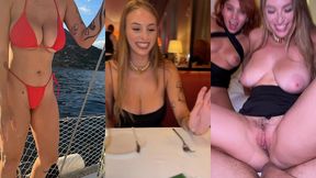 angel young & marina gold share a big hard dick in milan