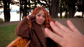 I meet beautiful Colombian girl in church in Bariloche and offer her payment to fuck