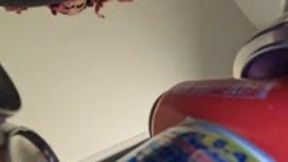 Teenie Sneaking into Giantess Trash POV 1080 smaller