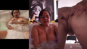 madura latina tetona culona en el jacuzzi meada y follada