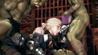 Knight Dedicate herself to the Orks.three