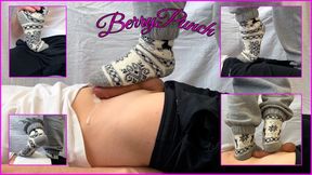 Sockjob Massage And Flirting - Cock Trampling - Cockbox - Cumshot - 1080HD
