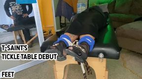 T-SAINT’S TICKLE TABLE DEBUT - FEET