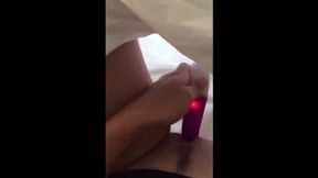 Girl's Solo Play with New Dildo - Interracial MILF Fun