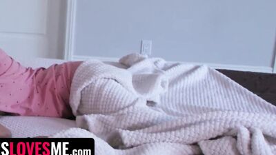 Playing Truth or Dare With My Step Sister And Her Lesbian Best Friend Turns Into A Taboo Threesome
