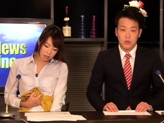 Provocative Japanese babes feeding their starving pussies