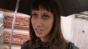 23 Year Old Skinny Brunette Gives Up Her Ass for the First Time