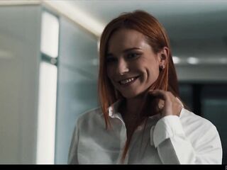 Hawt bossy cutie makes her cleaning lady explode in climax
