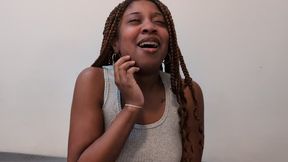 SNEEZING FRENZY OF AN EBONY HIPPY GIRL | Ash