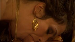 faith leon is the best concubine of the samurais and she drains his cock