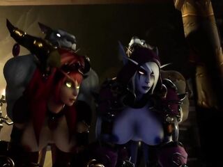 Werewolf Group-Sex