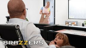 What Better Way To Spend The Break At Work Than Fuck Angel Youngs & Jenna Starr?