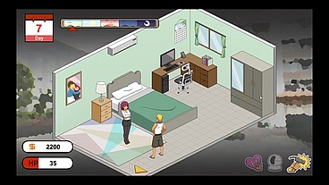 NTR Handyman Legend [ Hentai game PornPlay ] Ep.3 teasing her frustrated fiancee