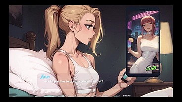 My New Girlfriend [ TABOO Hentai Game ] Ep.4 STEPSIS offering NUDES and twerking for her STEPBRO !