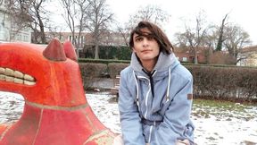 Long-haired pretty boy gets smashed in a POV movie