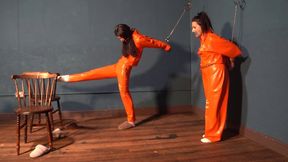 4050 Liv and Sapphire in Inmate Training